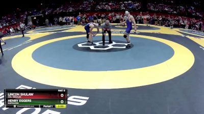 D2-190 lbs Semifinal - Lincon Shulaw, Col. DeSales vs Henry Eggers, Napoleon