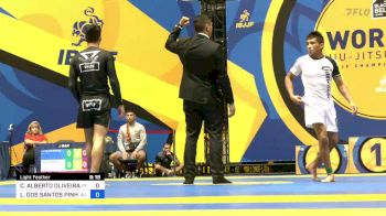 CARLOS ALBERTO OLIVEIRA DA SILVA vs LUCAS DOS SANTOS PINHEIRO 2022 World IBJJF Jiu-Jitsu No-Gi Championship