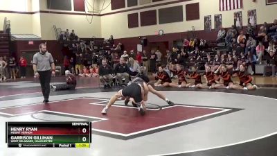 170 lbs Semifinal - Henry Ryan, Mount Vernon vs Garrison Gillihan, West Delaware, Manchester