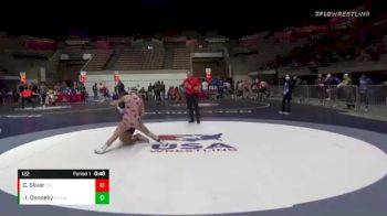 122 lbs Cons. Round 2 - Ireland Donnelly, Royal High School Wrestling vs Georgia Slivar, California