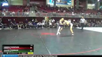 170 lbs Round 6 (8 Team) - Jaeden Thompson, Norfolk vs Mason Chandler, Bellevue East