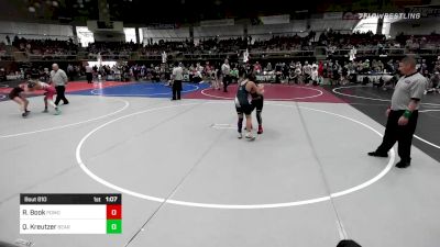 114 lbs Rr Rnd 1 - Richard Book, Pomona Elite vs Quincy Kreutzer, Bear Cave WC