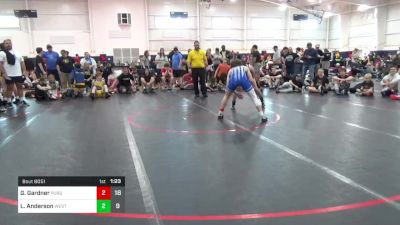 125 lbs Pools - Griffin Gardner, Pursuit vs Lj Anderson, West Virginia Wild