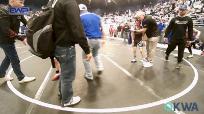 67 lbs 3rd Place - Creek Cassity, Barnsdall Youth Wrestling vs Emmett Marr, Newkirk Takedown Club