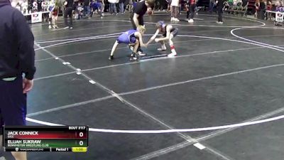 85 lbs Cons. Round 2 - Elijah Sukraw, Bennington Wrestling Club vs Jack Connick, GICC