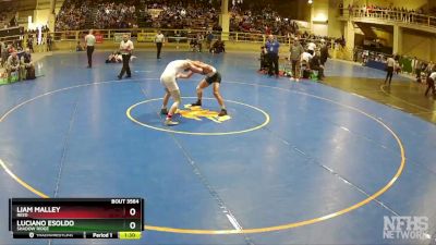 150 lbs 3rd Place Match - Luciano Esoldo, Shadow Ridge vs Liam Malley, Reed