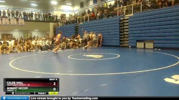 190 lbs Semis & 1st Wb (8 Team) - Caleb Hall, Oglethorpe County vs Robert McCoy, Temple