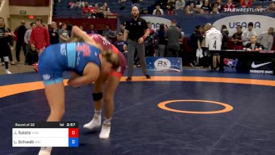 62 kg Prelims - Julia Salata, New York Athletic Club vs Louisa Schwab, Ano Kato