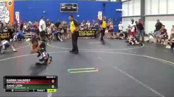 52 lbs Round 2 (6 Team) - Kaiden Galindez, Backyard Brawlers vs David Leon, Untouchables White