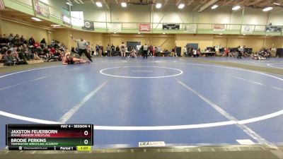 205-285 lbs Round 1 - Brodie Perkins, Terminator Wrestling Academy vs Jaxston Feuerborn, Rogue Warrior Wrestling