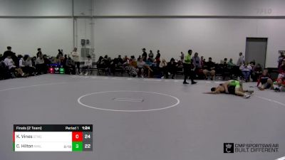 132 lbs Finals (2 Team) - Kiowa Vines, Stronghold vs Cooper Hilton, Minion Legends