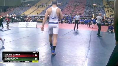 197 lbs Quarterfinals (8 Team) - Peyton Smith, Concordia (WI) vs Jaborri Tucker, Marymount