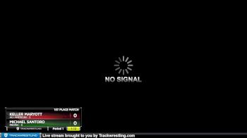 80 lbs Finals (2 Team) - Keller Maryott, All American vs Michael Santoro, Medina