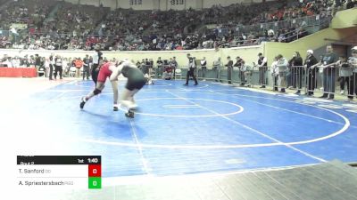 140 lbs Round Of 16 - Trinity Sanford, Duncan Demons vs Addison Spriestersbach, Piedmont