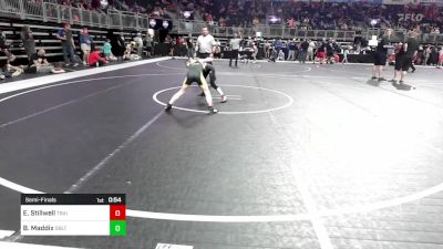 75 lbs Semifinal - Evan Stillwell, Trailhands vs Brooks Maddix, Sebolt Wrestling Academy