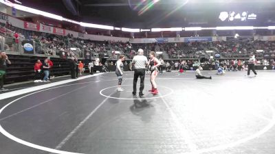 168-175.5 lbs Quarterfinal - August Rottmann, Highland, IL vs Madison Welch, Harrah Little League Wrestling