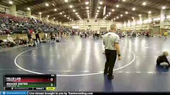 110 lbs Round 3 (6 Team) - Brooke Deeter, Utah Gold vs Millie Leib, Utah Black