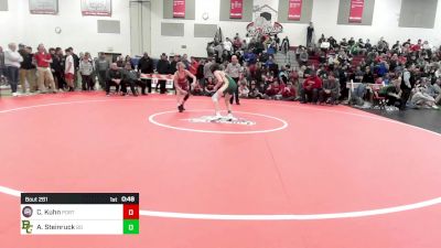 106 lbs Consolation - Carter Kuhn, Portsmouth vs Austin Steinruck, Bishop Guertin