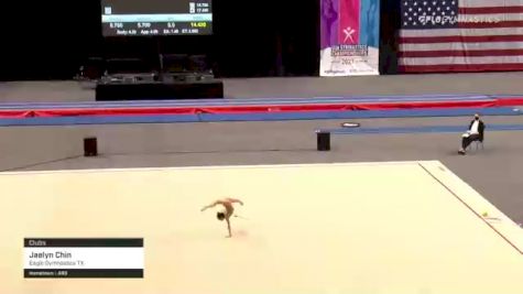 Jaelyn Chin - Clubs, Eagle Gymnastics TX - 2021 USA Gymnastics Championships