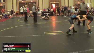 82 lbs Round 1 (6 Team) - Kade Hoffman, Revival White vs Chase Larsen, Yale Street WC