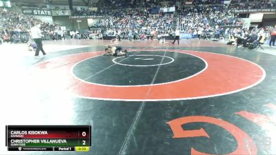 4A 144 lbs 3rd Place Match - Christopher Villanueva, Sunnyside vs Carlos Kisokwa, Kamiakin