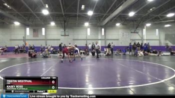 184 lbs 1st Place Match - Tristin Westphal, Coe vs Kasey Ross, Wisconsin-Platteville