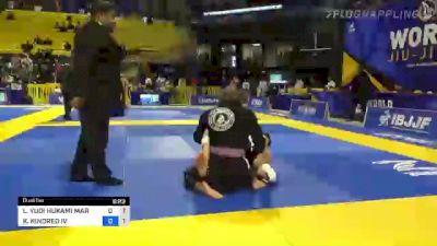 LUAN YUDI HUKAMI MARQUES vs KENNETH KINDRED IV 2022 World Jiu-Jitsu IBJJF Championship