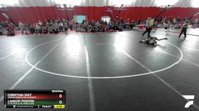 77 lbs Semifinal - Christian Solt, Askren Wrestling Academy vs Landon Piontek, X-Factor Elite Wrestling