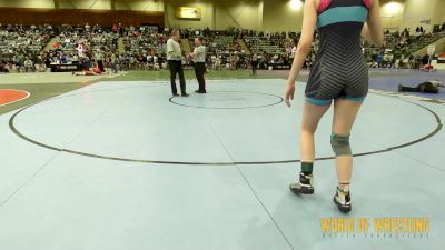 118 lbs Quarterfinal - Aurora Oswald, Threshold vs Summer McKeen, Mat Sense