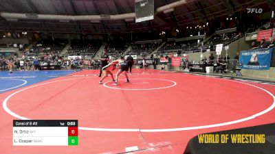 106 lbs Consi Of 8 #2 - Nayeli Ortiz, NXT LEVEL WRESTLING ACADEMY vs Lilli Cooper, Big Game WC