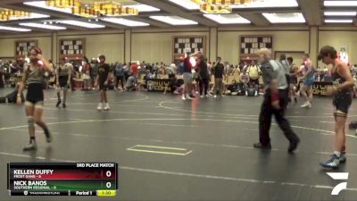 90 lbs Finals (8 Team) - Kellen Duffy, Frost Gang vs Nick Banos, Southern Regional