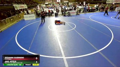 106 lbs Cons. Round 3 - Jeovanni Guerrero, California vs Jake Agolia, Team So Cal Wrestling Club