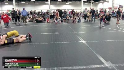 76 lbs Semis (4 Team) - Kam Rohaley, Quest Wrestling vs Chase Davis, Ohio Gold