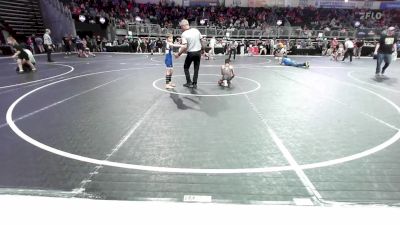 65 lbs Quarterfinal - Beau Fisher, HURRICANE WRESTLING ACADEMY vs Snyder Kurtz, East Kansas Eagles