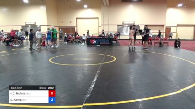 57 kg Cons 16 #1 - Cash Mcfate, Gold Rush Wrestling vs Gavyn Kemp, Contenders Wrestling Academy