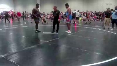 285 lbs Quarterfinal - Shantavous White, Florida vs David Francis, Youth Impact Center Wrestling Club