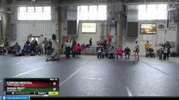 92 lbs Finals (2 Team) - Cannon Driscoll, Terps Xtreme vs Shaun Riley, Scorpions
