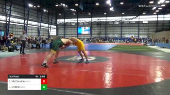 5th Place - Bowen McConville, Unattached-South Dakota State University vs Dan Stibral, North Dakota State Univeristy