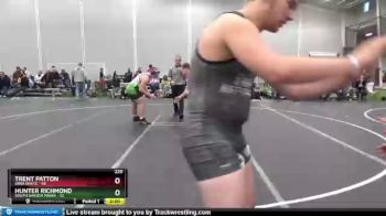 220 lbs Round 1 (8 Team) - Trent Patton, Iowa White vs Hunter Richmond, South Dakota Mania