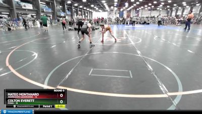 80 lbs Rd# 8- 12:30pm Saturday Final Pool - Colton Everett, POWA vs Mateo Montanaro, Aggression Legionaries