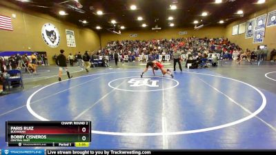 113 lbs Champ. Round 2 - Bobby Cisneros, Central East vs Paris Ruiz, Buchanan