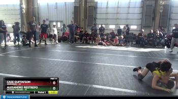 84 lbs Round 2 - Alesandro Restrepo, Vougar`s Honors vs Case Guftafson, Warhawks