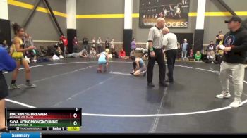 91 lbs Round 3 (4 Team) - Saya Hongmongkouhne, Chasing Titles vs Mackinzie Brewer, Missouri Gold