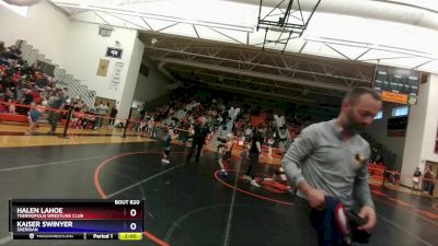 59-63 lbs Round 2 - Halen Lahoe, Thermopolis Wrestling Club vs Kaiser Swinyer, Sheridan