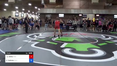 88 kg Final - John Gillis, Ringers Wrestling Club vs Frederic Calixte, Colorado