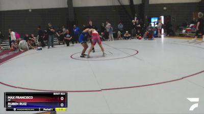 113 lbs Semifinal - Max Francisco, AK vs Ruben Ruiz, WA