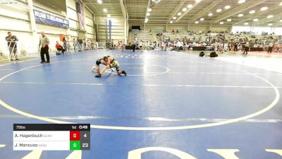 75 lbs Rr Rnd 1 - Adam Hagenbuch, Scanlan Wrestling Academy vs Jaxon Mancuso, Kraken