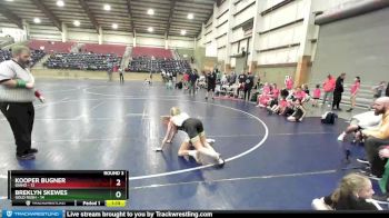 90 lbs Round 3 (6 Team) - Kooper Bugner, Idaho vs Breklyn Skewes, Gold Rush
