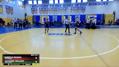 126 Gold Round 1 - Roberto DeJesus, Lake Gibson vs Nathaniel Williams, South Dade