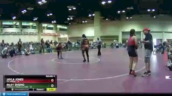 165 lbs Round 4 (10 Team) - Jayla Jones, STL Green vs Riley Ensing, Charlie`s Angels-IL Pink